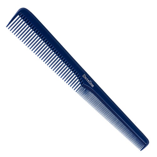 Dateline Professional Blue Celcon 406 Barbers Comb Reverse Side
