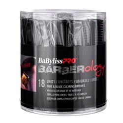 BaBylissPRO Fade And Blade Cleaning Brushes 18pc