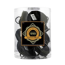 Premium Pin Company 999 Scalp Massage Brush Black 24pc
