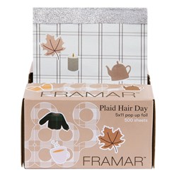 Framar Pop Up Foil Plaid Hair Day