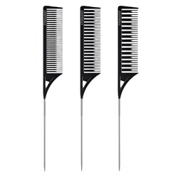 Framar Dreamweaver Highlighting Tail Combs 3pk Black