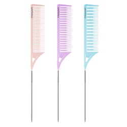 Framar Dreamweaver Highlighting Tail Combs 3pk Pastel