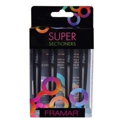 Framar Super Sectioner Clips 4pk Black