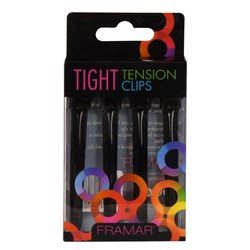 Framar Tight Tension Clips 4pk Black