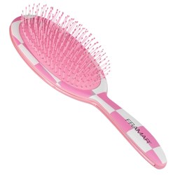 FRAMAR PINK CHECKED DETANGLER FB-DT-COTPNK