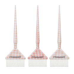 Framar Big Daddy Extra Wide Tint Brush Set Peach Please