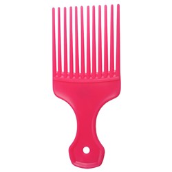 Salon Smart Afro Hair Comb, Pink