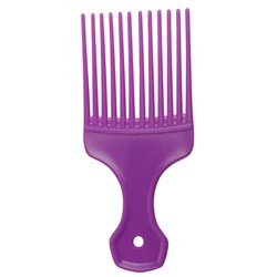 Salon Smart Afro Hair Comb, Purple