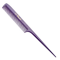 Krest Cleopatra 441 Plastic Tail Comb - Purple 21.5cm