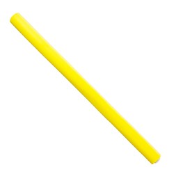 Hair FX Medium Flexible Rollers - Yellow, 12pk