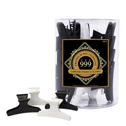 Premium Pin Company 999 Large Black & White Butterfly Clamps – 102