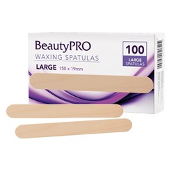 BeautyPRO Large Waxing Applicator Spatulas