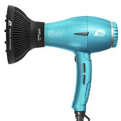 Parlux Ethos Hair Dryer and Diffuser Blue