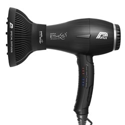 Parlux Ethos Hair Dryer and Diffuser Black