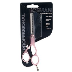 Iceman Salon Shears 5.5" Pink Thinner