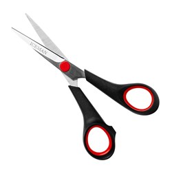 Iceman Salon Shears 5" Black Scissors