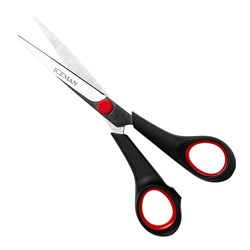 Iceman Salon Shears 6" Black Scissors