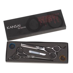 Iceman Kansai 5.5" Left Handed Scissor & Thinner Set