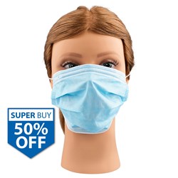 Super Buy Disposable Face Mask 150pk