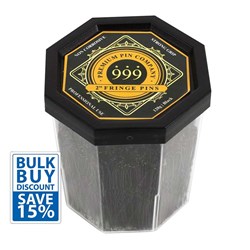 Premium Pin Company 999 Bulk Buy Fringe Pins 2” Black 3pk
