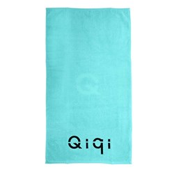 Qiqi Hairdressing Towel Blue