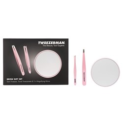 Tweezerman Brow Gift Set Pink