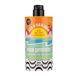 LOLA EEC RICE PROT TREAT 500ml PROTEIN TREATMENT ELA ECARIOCA 3IN1 ALL HAIR TYPES 17.64oz
