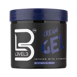 L3VEL3 Cream Hair Gel 1L
