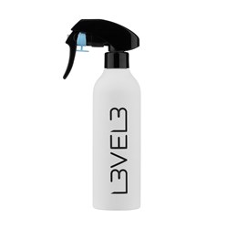 LVL3 WHITE WATER SPRAY BOTTLE R009-6W RUBBERIZED LEVEL3 L3VEL3