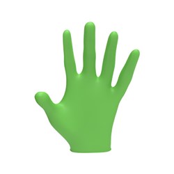 L3VEL3 Nitrile Gloves Lime Small 100pk