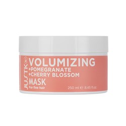 JUSTK VOLUME MASK 250ml POMEGRANATE & CHERRY BLOSSOM VOLUMIZING