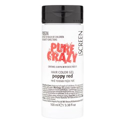 Screen Pure Crazy Colour Gel Poppy Red