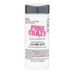 Screen Pure Crazy Colour Gel Scandal Pink