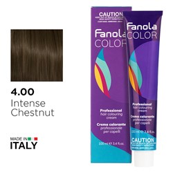 Fanola Color Hair Colour 4.00 Intense Chestnut