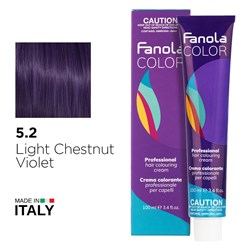 Fanola Color Hair Colour 5.2 Light Chestnut Violet