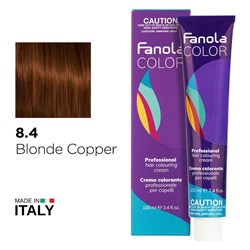 Fanola Color Hair Colour 8.4 Light Blonde Copper
