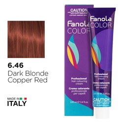 FANOLA 6.46 DRK BLONDE COPP RD 1086054 DARK BLONDE COPPER RED COLOUR 100ml