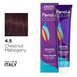 FANOLA 4.5 CHESTNUT MAHOGANY 1086055 COLOUR 100ml 100ml