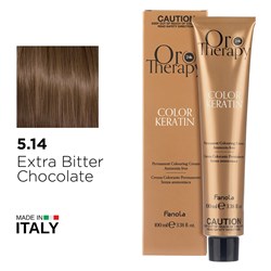 ORO 5.14 KERATIN EXTRA BITTER 1056336 CHOCOLATE COLOUR FANOLA