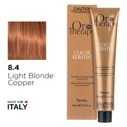 ORO 8.4 KERATIN LT BLND COPPER 1056355 COLOUR 100ML FANOLA