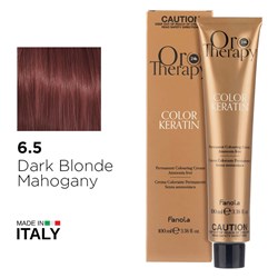 ORO 6.5 KERATIN DARK BLONDE MA 1056358 MAHOGANY COLOUR FANOLA 100ML