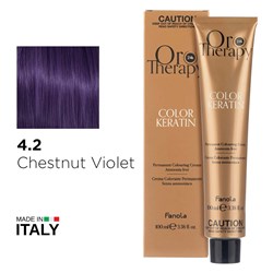 ORO 4.2 KERATIN CHESTNUT VIOLE 1056364 100ML FANOLA