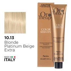 ORO 10.13 KERATIN EXTRA BND PL 1056371 BLONDE PLATINUM BEIGE FANOLA COLOUR 100ML