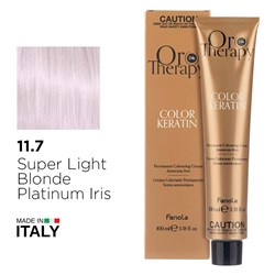 ORO 11.7 KERATIN SUPERLIGHT BL 1056374 PLATINUM IRIS COLOUR FANOLA 100ML