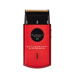 StyleCraft by Silver Bullet Uno 2.0 Single Foil Shaver Red