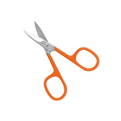 Credo Pop Art Nail Scissors Orange