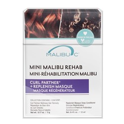 Malibu C Mini Malibu Rehab Curl Partner Treatment 12pc