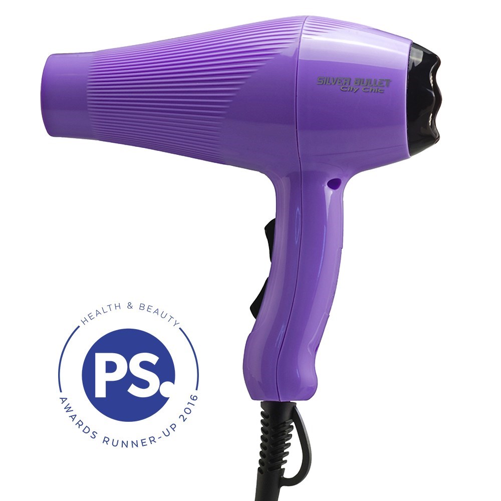 Silver Bullet City Chic Hair Dryer Violet Salon Saver