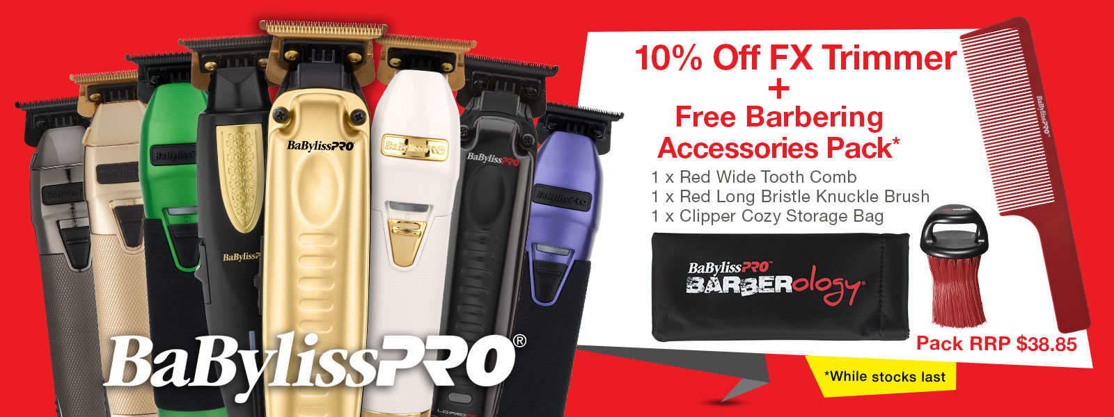 babylissprofx hair trimmer deal