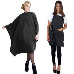<h2>Free Shipping Over $99</h2>
Look the part with sophisticated <strong>Hairdressing&nbsp;capes </strong>and <em>Salon aprons</em>, an essential for any chemical or cutting service. Fashion forward designs in a range of colours and luxurious materials, adjustable for every size.&nbsp;<strong>Salon Saver</strong> has select from brands such as Dateline Professional, Elektra and Salon Smart. Find other <a href="/tools-and-accessories" title="tools and accessories" class="redline">tools and accessories</a> for your salon.